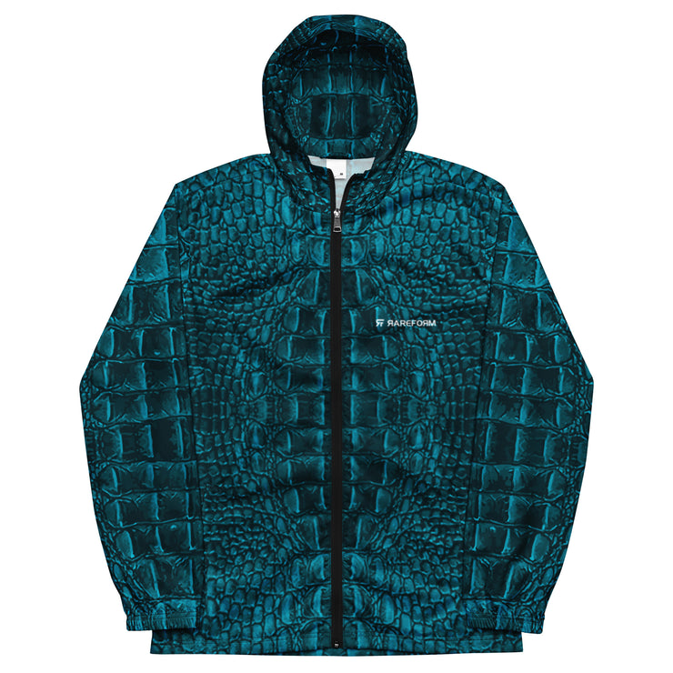 Men’s windbreaker Alligator teal - Party Animals