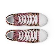 Men’s high top canvas shoes- Snake - Party Animals