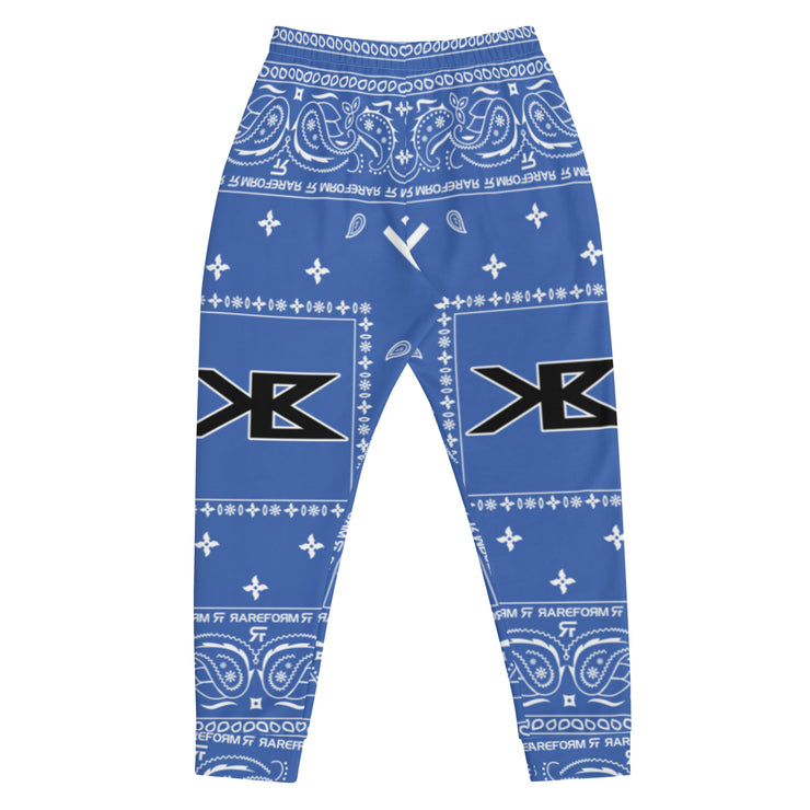 Men's Joggers - King Benz - Ninja Paisley - Blue