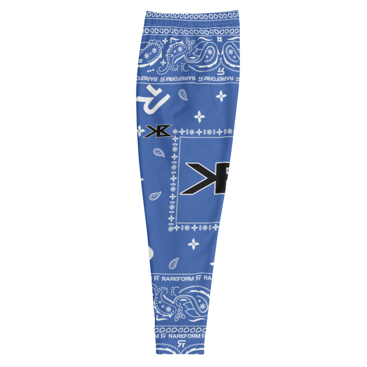 Men's Joggers - King Benz - Ninja Paisley - Blue